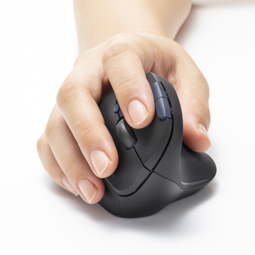 静音ワイヤレスエルゴノミクスマウス【メモリダイレクト】