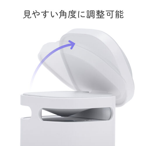 Bluetoothスピーカー ワイヤレス充電 7.5W スタンド機能 ホワイト