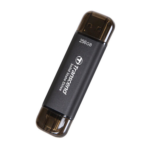Transcend ESD310C ポータブルSSD 256GB TS256GESD310C【メモリ