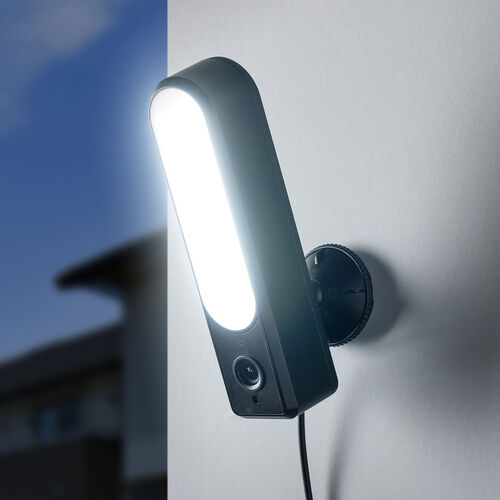 【アウトレット】ネットワークカメラ 屋外 家庭用 ワイヤレス IP65 センサーライト 夜間撮影 動体検知 microSD録画