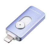 【アウトレット】Piconizer 4 1TB USBメモリ バイオレット Lightning USB Type-C iPhone Android 対応 MFi認証品