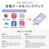 【アウトレット】Piconizer 4 1TB USBメモリ バイオレット Lightning USB Type-C iPhone Android 対応 MFi認証品