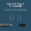 ポータブルSSD 1TB USB 20Gbps USB Type-C USB A 耐衝撃 IPX5 ネイビー Transcend iPhone 15 Pro/Pro Max 動作確認済み