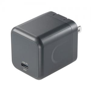 USB PD 65W ACアダプタ USB Type-C×1 折りたたみ式プラグ キューブ型 USB充電器