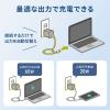 USB PD 65W ACアダプタ USB Type-C×1 折りたたみ式プラグ キューブ型 USB充電器