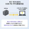 USB PD 65W ACアダプタ USB Type-C×1 折りたたみ式プラグ キューブ型 USB充電器
