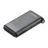 UHS-II対応 SD/microSDカードリーダーUSB-C接続 USB 5Gbps ガンメタリック