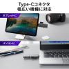 UHS-II対応 SD/micrカードリーダー USB-A & USB-C接続 USB 5Gbps ガンメタリック
