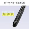 ペン型マウス Bluetooth ワイヤレス USB A USB-C接続 充電式 クリップ付き ブラック