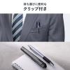 ペン型マウス Bluetooth ワイヤレス USB A USB-C接続 充電式 クリップ付き レッド