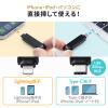 Lightning & USB Type-C USBメモリ 128GB MFi認証品 スイング式 iXflash