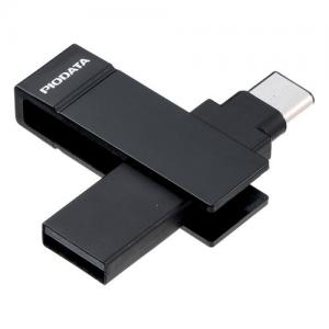Type-C & USB-A USBメモリ 128GB MFi認証 iPhone iPad Android 対応 パソコン 写真 動画 バックアップ スイング式 iXflash