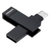 Type-C & USB-A USBメモリ 256GB MFi認証 iPhone iPad Android 対応 パソコン 写真 動画 バックアップ スイング式 iXflash