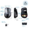 【残り在庫わずか!大特価商品】【アウトレット】Type-Cワイヤレスマウス 小型マウス 静音マウス ワイヤレス 5ボタン ブラック