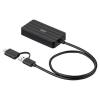 【アウトレット】マルチカードリーダー SD microSD CF xDピクチャーカード MS対応 5 in 1 USB-C USB A接続