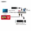 【処分特価】USB Type-Cマルチ変換アダプタ HDMI SD/microSDカードリーダー付き