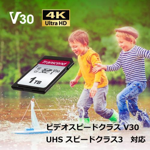 メモリダイレクト/Transcend SDXCカード 1TB Class10 UHS-I U3 V30