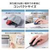 小型ワイヤレスマウス 2.4GHzレシーバー USB-C充電式 戻る/進む 5ボタン 静音 無線 ラバーコーティング ブラック