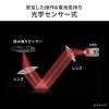 小型ワイヤレスマウス 2.4GHzレシーバー USB-C充電式 戻る/進む 5ボタン 静音 無線 ラバーコーティング ブルー