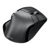 多機能ワイヤレスマウス 8ボタン 割り当て 液晶画面つき Bluetooth/2.4GHzレシーバー 充電式 ブラック
