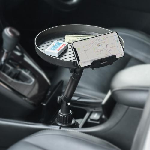メモリダイレクト 車用テーブル 車載用テーブル 車載小物テーブル ドリンクホルダー カップホルダー 角度調整 スマホホルダー