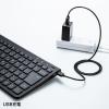 【アウトレット】Bluetoothキーボード コンパクト スリム パンタグラフ ブラック