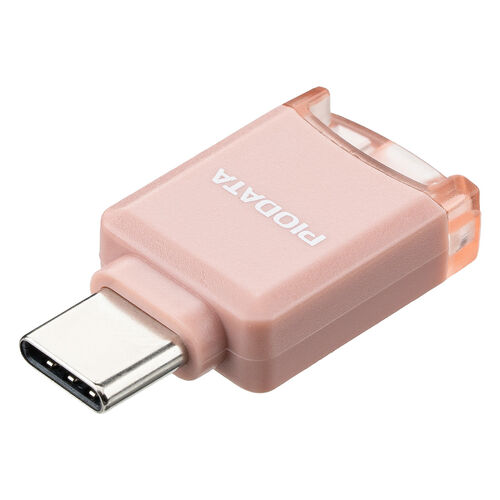 microSDカードリーダー USB-C接続 iPhone Android対応 写真 動画 バックアップ機能 MFi認証 iXflash ピンク