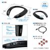 ウェアラブルスピーカー ネックスピーカー Bluetooth5.0 テレビスピーカー ワイヤレス 低遅延対応 イヤホン対応