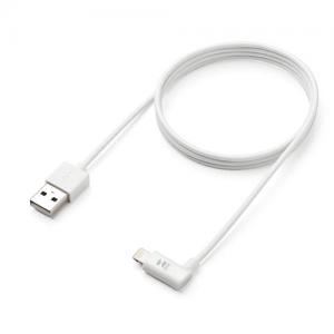 Lightningケーブル Apple MFi認証品 L字型コネクタ 充電・同期 1m ホワイト
