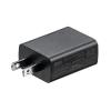 【アウトレット】USB-ACアダプタ USB A×1 5V/2A 10W出力 PSE取得 ブラック iPhone Androidスマートフォン USB充電器