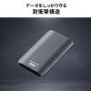 【アウトレット】ポータブルSSD 512GB USB3.2 Gen2 USB A USB Type-C