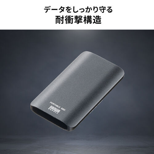 アウトレット】ポータブルSSD 512GB USB3.2 Gen2 USB A USB Type-C