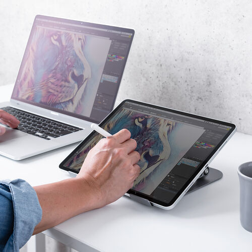 ノートパソコンスタンド タブレットスタンド アルミニウム製