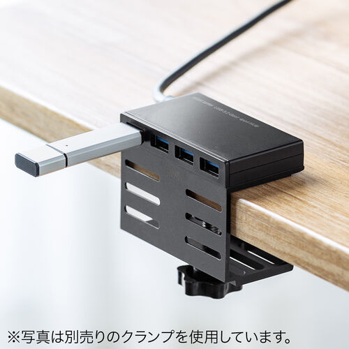 USBハブ 4ポート USB-A ケーブル長1m バスパワー 薄型 軽量 コンパクト 高速データ転送 5Gbps【メモリダイレクト】