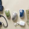【アウトレット】Bluetoothマウス 小型 3ボタン 静音ボタン マルチペアリング カウント切り替え グレージュ