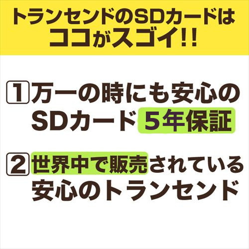 SDカード 2GB Transcend製【メモリダイレクト】