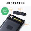 【アウトレット】ワイヤレステンキー 無線 モバイル 持ち運び 薄型 小型 パンタグラフ アイソレーション 電池式