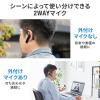 【アウトレット】Bluetoothイヤホン 片耳 マイク 通話対応 Zoom Teams対応 口元マイク 音楽対応