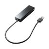 USBハブ USB3.1Gen1 USB3.0 急速充電 セルフパワー 4ポート ブラック