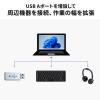 【処分特価】USBハブ USB 3.2 Gen1 USB A×2 HDMI SD/microSDカードリーダー アルミ素材 ケーブル50cm