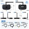 【アウトレット】Bluetoothトランスミッター 送信機 テレビ 据え置き apt-X LL 2台同時接続 低遅延 常時給電 光デジタル 同軸デジタル 3.5mm AUX