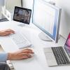 【アウトレット】マルチペアリング Bluetoothキーボード テンキーあり Windows macOS iOS Android 各OS対応 USB充電式 ホワイト