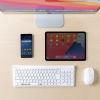 【アウトレット】マルチペアリング Bluetoothキーボード テンキーあり Windows macOS iOS Android 各OS対応 USB充電式 ホワイト