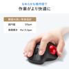 トラックボール 交換用ボール 34mm ブルー 光沢仕上げ