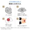 トラックボール 交換用ボール 34mm ブルー 光沢仕上げ
