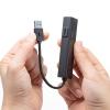 【アウトレット】USBハブ コンボ USB3.1Gen1×1ポート USB2.0×3ポート バスパワー ブラック