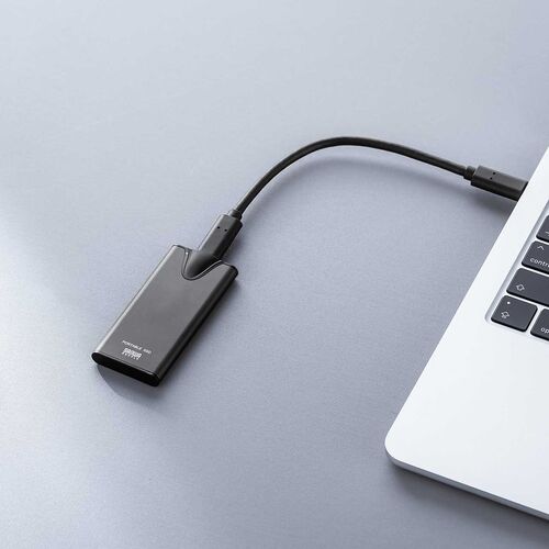 ポータブルSSD 4TB USB Type-C接続 USB 20Gbps 超小型【メモリ