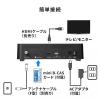 地デジチューナー(地上デジタルチューナー・ワンセグ・フルセグ・HDMI出力・全番組1画面表示・9分割・6分割・リモコン付属)