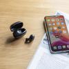 【アウトレット】超小型Bluetooth片耳ヘッドセット 充電ケース付き ブラック