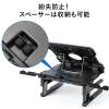 【アウトレット】ノートパソコンスタンド 折りたたみ 高さ変更 角度調整対応 360度回転 姿勢改善 スマホスタンド内蔵